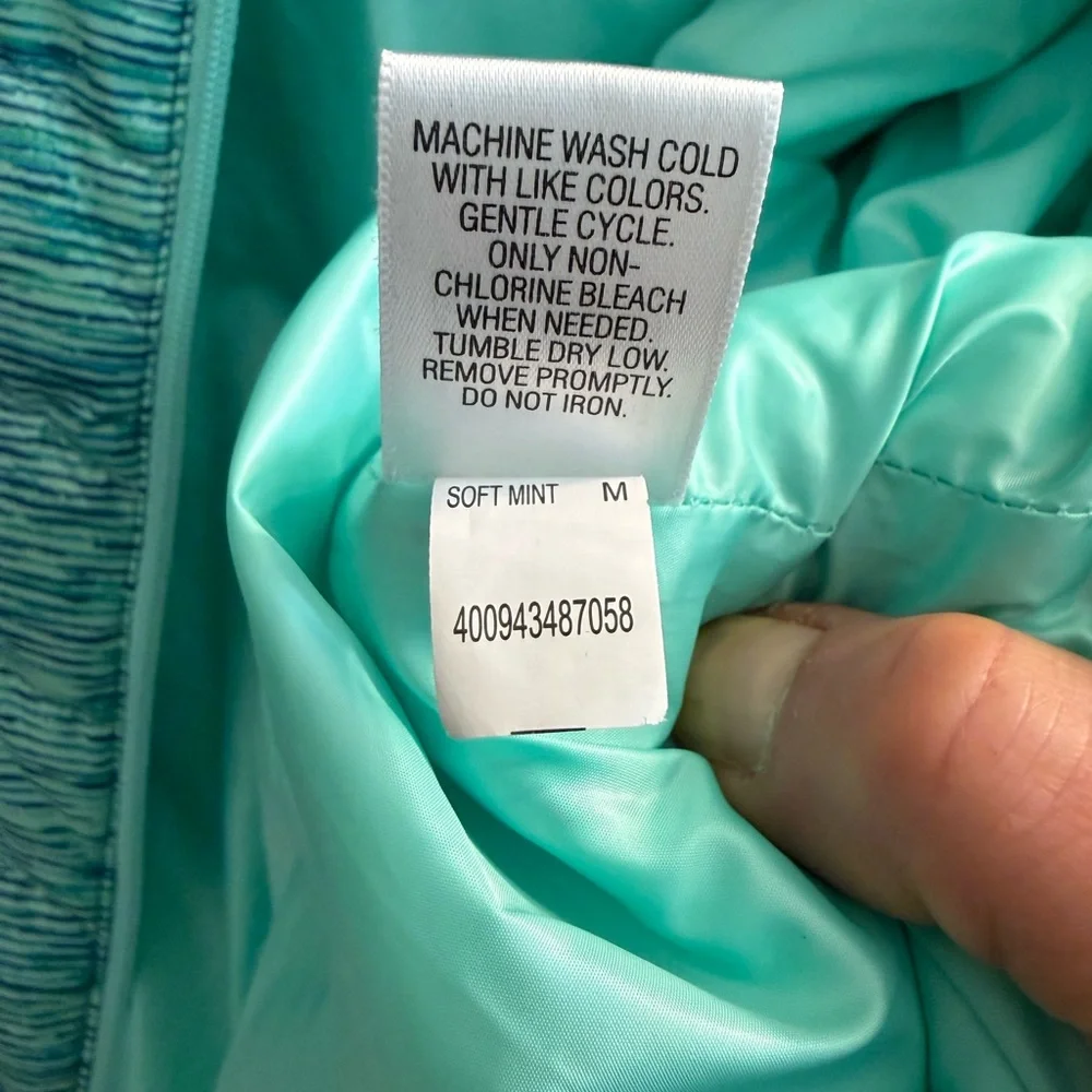 Tek Gear Women's Teal Puffer Jacket - Picture 5 of 6
